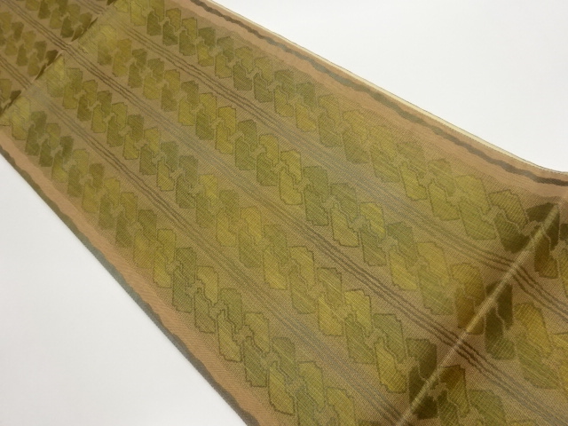 JAPANESE FUKURO OBI / KIN-TOSHI / WOVEN STRIPE
